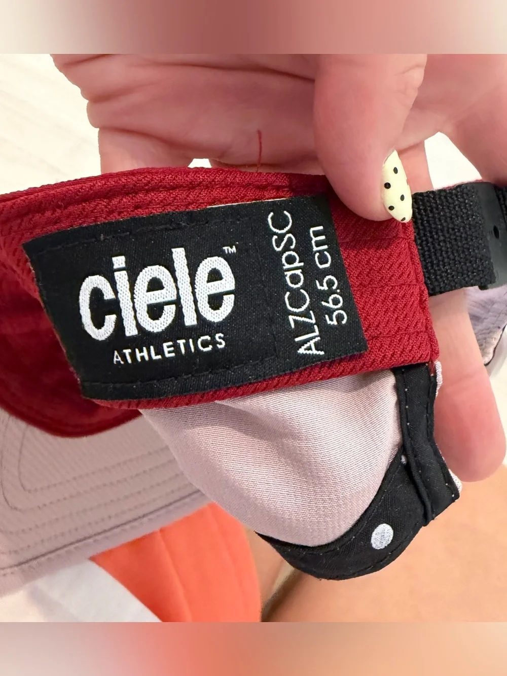 Ciele Athletics Red Performance Cap